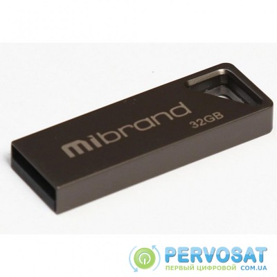 USB флеш накопитель Mibrand 32GB Stingray Grey USB 2.0 (MI2.0/ST32U5G)