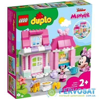 Конструктор LEGO DUPLO Будинок і кафе Мінні 10942