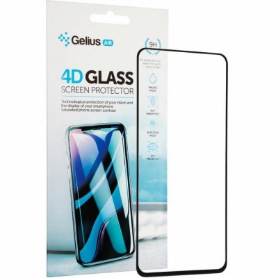 Стекло защитное Gelius Pro 4D for Realme 6 Pro Black (00000079484)