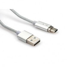 Дата кабель USB 2.0 Type-C to AM 1.0m Vinga (Magnetic Type-C)