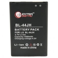Акумуляторна батарея для телефону EXTRADIGITAL LG BL-44JH, Optimus L7 (1550 mAh) (BML6243) Акумуляторна батарея для телефону EXTRADIGITAL LG BL-44JH, Optimus L7 (1550 mAh) (BML6243)