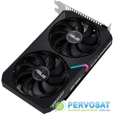 Видеокарта ASUS GeForce GTX1650 4096Mb DUAL OC D6 MINI (DUAL-GTX1650-O4GD6-MINI)