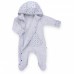 Чоловічок Bibaby на кнопочках з кишенькою (60186-62B-gray-blue)