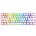 Клавіатура ігрова Razer Huntsman Mini Mercury Ed. Red Switch USB US RGB, White