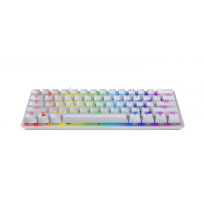 Клавіатура ігрова Razer Huntsman Mini Mercury Ed. Red Switch USB US RGB, White