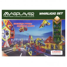 Конструктор Magplayer магнітний набір 112ел Конструктор Magplayer магнітний набір 112ел