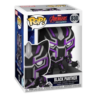 Фігурка Funko POP! Bobble Marvel Avengers Mech Strike Black Panther (GW) (Exc) 55842