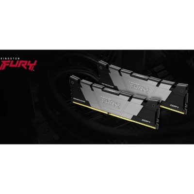 Пам'ять ПК Kingston DDR4 32GB KIT (16GBx2) 4266 FURY Renegade Чорний