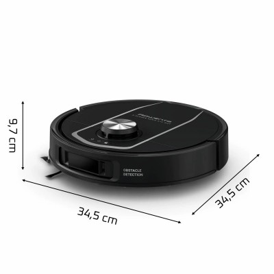 Робот-пилосос Rowenta миючий X-Plorer Serie 575 Max Standard, 10000ПаВт, h=10.5см, 0.22л, конт пил -0.3л, автон. робота до 120хв, чорний