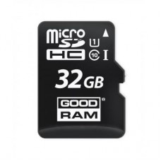 Карта пам'яті GOODRAM 32GB microSDHC Class 10 UHS-I (M1A0-0320R11) Карта пам'яті GOODRAM 32GB microSDHC Class 10 UHS-I (M1A0-0320R11)