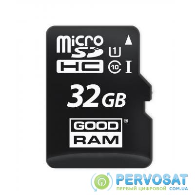 Карта памяти GOODRAM 32GB microSDHC Class 10 UHS-I (M1A0-0320R11)