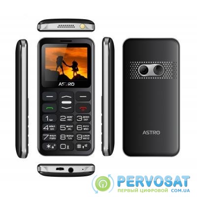 Мобильный телефон Astro A169 Black Gray