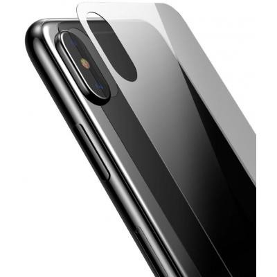 Скло захисне Baseus iPhone XS Max 0.3mm Rear protector, Transparent (SGAPIPH65-ABM02)