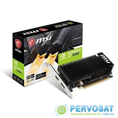 MSI GeForce GT1030 2GB DDR4 Low Profile Silent