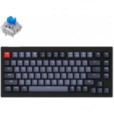 Клавиатура Keychron V1 84 Key QMK Gateron G PRO Blue Hot-Swap RGB Carbon Black Клавиатура Keychron V1 84 Key QMK Gateron G PRO Blue Hot-Swap RGB Carbon Black