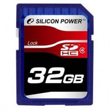 Карта пам'яті Silicon Power 32Gb SDHC class 4 (SP032GBSDH004V10) Карта пам'яті Silicon Power 32Gb SDHC class 4 (SP032GBSDH004V10)