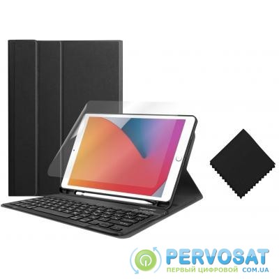 Чехол для планшета AirOn Premium iPad 10.2" 2019/2020 7/8th Gen Air 3 w BT Keyboard B (4821784622496)
