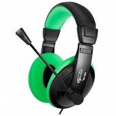 Навушники GEMIX W-300 black-green Навушники GEMIX W-300 black-green