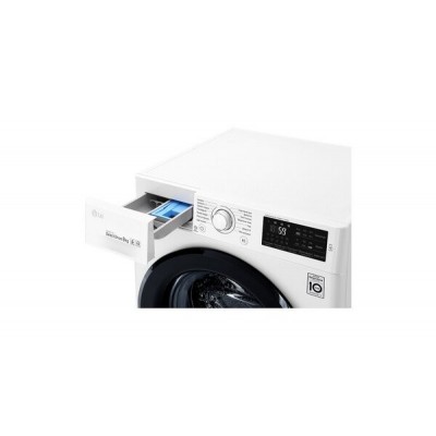 Пральна машина з фронт. завант. LG F4J5TN9W, 8кг, 1400, A+++, глибина 56см, Дисплей, Білий