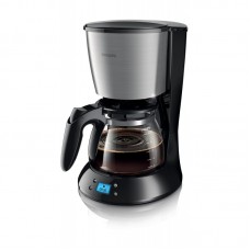 Кавоварка Philips крапельна Daily Collection 1.2л, мелена, чорно-сріблястий Кавоварка Philips крапельна Daily Collection 1.2л, мелена, чорно-сріблястий