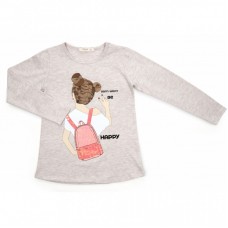 Кофта Breeze з дівчиною (16047-164G-cream) Кофта Breeze з дівчиною (16047-164G-cream)