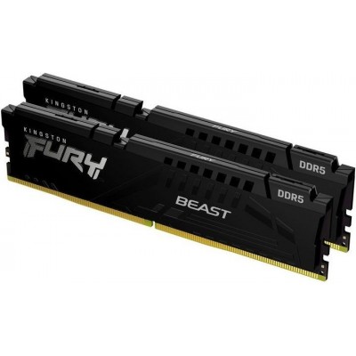 Пам'ять ПК Kingston DDR5 32GB KIT (16GBx2) 6000 Beast XMP