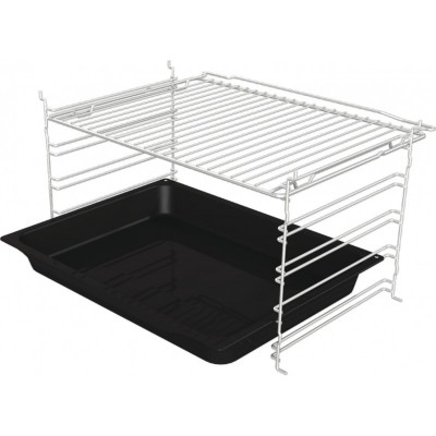 Духова шафа Gorenje електрична, 77л, A+, дисплей, макс.темп.- 300, IconLed, чорний