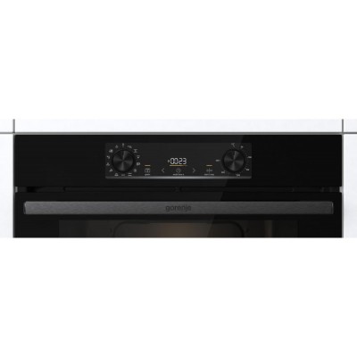 Духова шафа Gorenje електрична, 77л, A+, дисплей, макс.темп.- 300, IconLed, чорний
