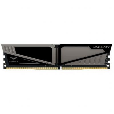 Модуль пам'яті для комп'ютера DDR4 8GB 2400 MHz T-Force Vulcan Gray Team (TLGD48G2400HC1601)
