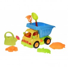 Набір для гри з піском Same Toy 7 од. вантажівка синій 967Ut-2