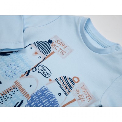 Набор детской одежды Tongs велюровый (4024-74B-blue)