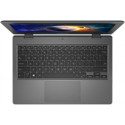 Ноутбук ASUS PRO BR1100FKA-BP0761 11.6HD Touch/Intel Pen N6000/16/128F+128F/int/noOS/Grey