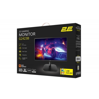 Монітор 2E GAMING 23.8&quot; G2423B HDMI, DP, USB-C, Audio, IPS, 165Hz, 1ms, FreeSync