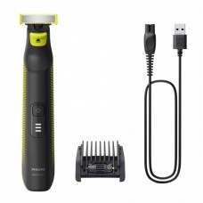 Бритва електр. Philips OneBlade Pro, Li-Ion, сух.+волог., індикатор заряду, чорний Бритва електр. Philips OneBlade Pro, Li-Ion, сух.+волог., індикатор заряду, чорний
