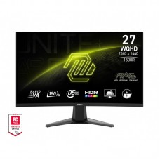 Монітор MSI 27" MAG 27CQ6F 2xHDMI, DP, Audio, VA, 2560x1440, 180Hz, 0.5ms, sRGB 105%, CURVED, AdaptiveSync Монітор MSI 27" MAG 27CQ6F 2xHDMI, DP, Audio, VA, 2560x1440, 180Hz, 0.5ms, sRGB 105%, CURVED, AdaptiveSync