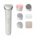 Епілятор Philips Series 9900 дисковий, аккумул., пінцет.-32, волог.+сух., насадок-6, футляр, білий