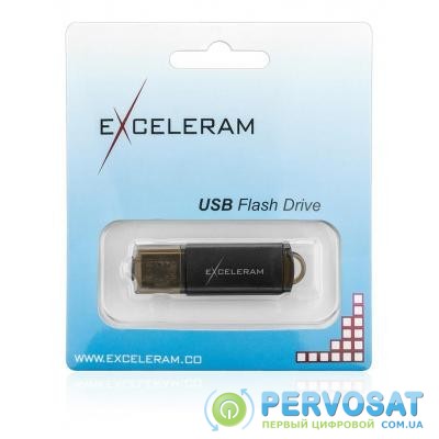 USB флеш накопитель eXceleram 16GB A3 Series Black USB 3.1 Gen 1 (EXA3U3B16)