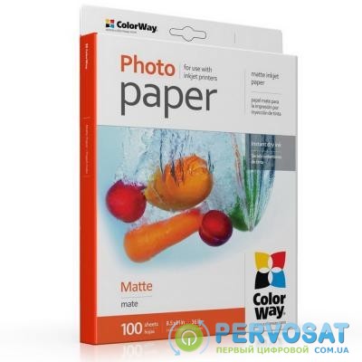 Бумага ColorWay Letter (216x279mm) matte (PM135100LT)