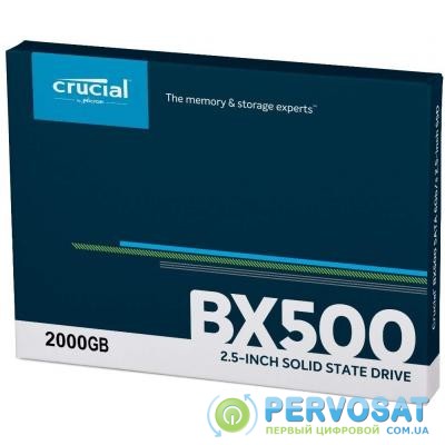 Накопитель SSD 2.5" 2TB MICRON (CT2000BX500SSD1)