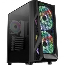 Корпус AeroCool AirHawk Duo-G-BK-v1 (4710562752434) Корпус AeroCool AirHawk Duo-G-BK-v1 (4710562752434)