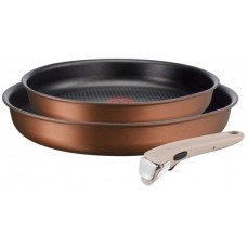 Набір посуду Tefal Ingenio Eco Respect, 3 предмети, алюміній Набір посуду Tefal Ingenio Eco Respect, 3 предмети, алюміній