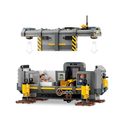 Конструктор LEGO Avatar Гори Алілуя: 26-а ділянка та вантажний конвертоплан «Самсон»