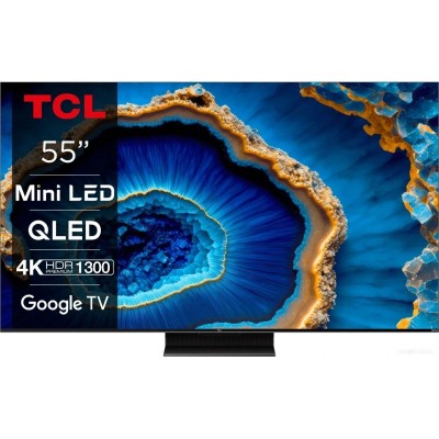 Телевізор 55&quot; TCL MiniLED 4K 144Hz Smart Google TV Titan ONKYO sound