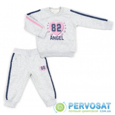 Набор детской одежды Breeze "ANGEL" (11990-80G-gray)