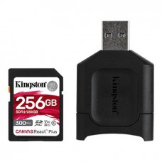Карта пам'яті Kingston 256GB SDXC C10 UHS-II U3 R300/W260MB/s + MLP SD Reader Карта пам'яті Kingston 256GB SDXC C10 UHS-II U3 R300/W260MB/s + MLP SD Reader