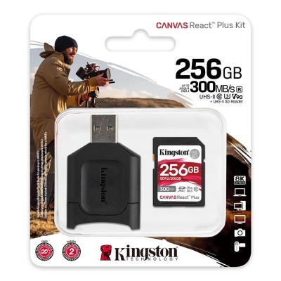 Kingston Canvas React Plus SD[MLPR2/256GB]