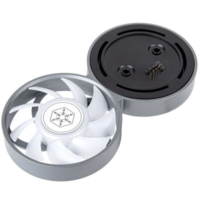 Комплект вентиляторів для системи рідинного охолодження IceMyst IMF70-ARGB, 70мм, 2800rpm, 4pin, 28.2dBa, чорний