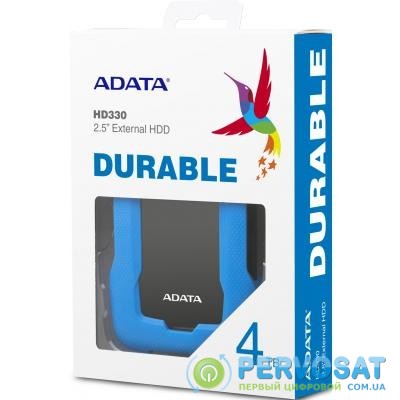 Внешний жесткий диск 2.5" 4TB ADATA (AHD330-4TU31-CBL)