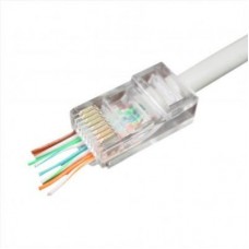Конектор Cablexpert RJ45 cat.5e UTP 8P8C (сквозное отв., позолоч. конт.) 10 шт (LC-PTU-01/10) Конектор Cablexpert RJ45 cat.5e UTP 8P8C (сквозное отв., позолоч. конт.) 10 шт (LC-PTU-01/10)
