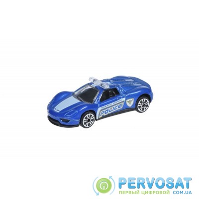 Same Toy Машинка Model Car Полиция (синяя)